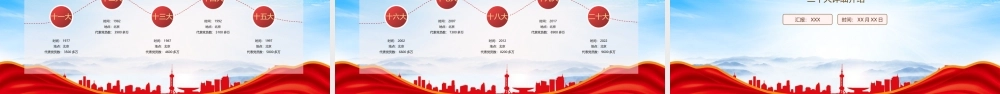 中国共产党第二十次全国代表大会详细介绍PPT课件（带内容）.pptx