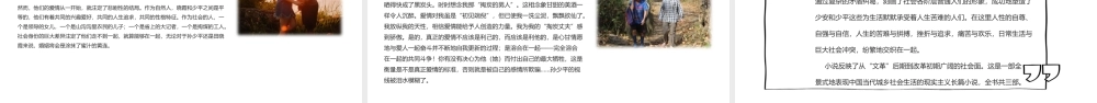 平凡世界 作品简介名著导读PPT模板.pptx
