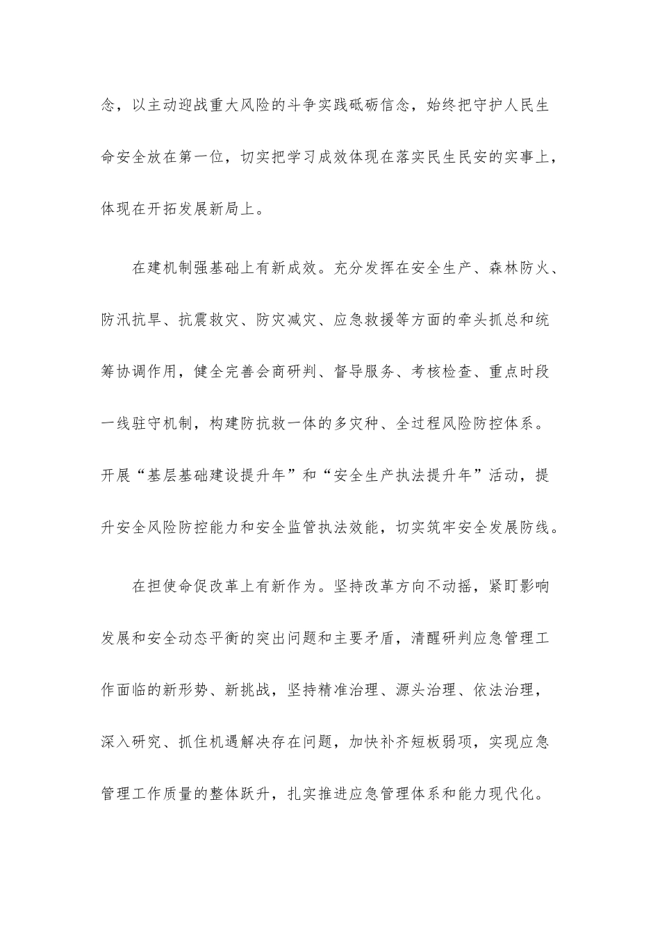 座谈发言：勇立潮头勇毅前行以高水平安全保障服务高质量发展.docx_第2页