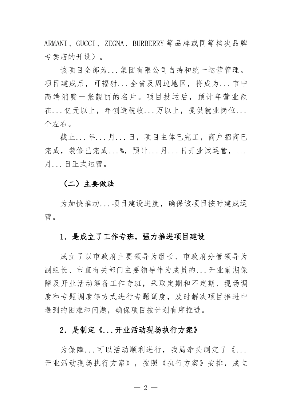重大项目工作开展情况汇-报.docx_第2页
