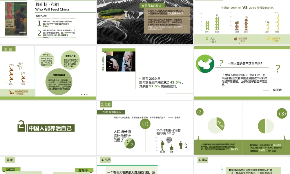 《谁来养活中国》读书笔记PPT模板.pptx