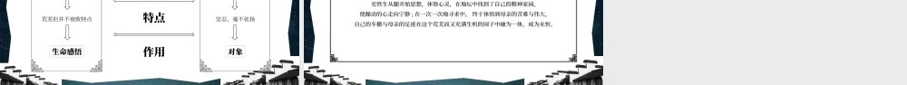 我与地坛 作品简介名著导读PPT模板.pptx