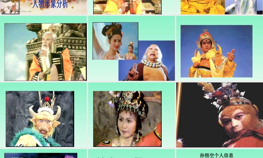 名著导读《西游记》学习模板.ppt