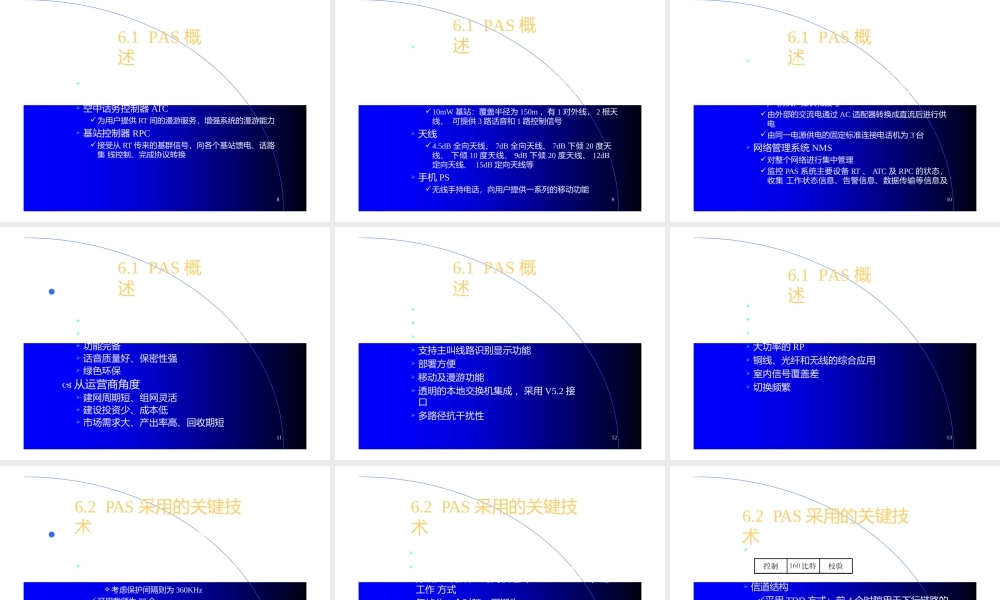 个人通信接入系统PAS.pptx