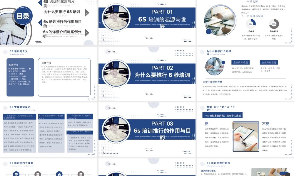 6s的基础知识详情介绍与案例分析PPT课件（带内容）.pptx