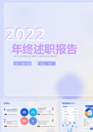 数码产品部年终总结年终述职报告PPT课件（带内容）.pptx