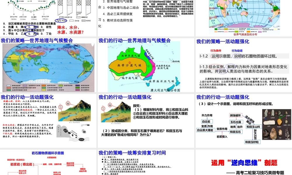 “双新”背景下2023年高考地理复习策略.pptx