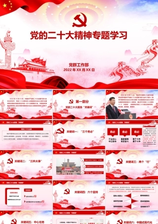 20大精神专题学习材料.pptx