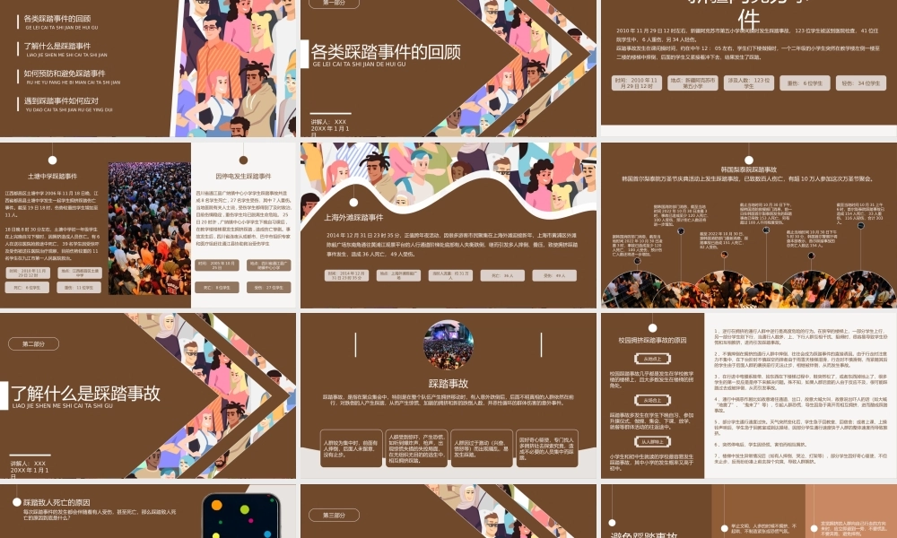 防踩踏安全主题教育班会PPT.pptx