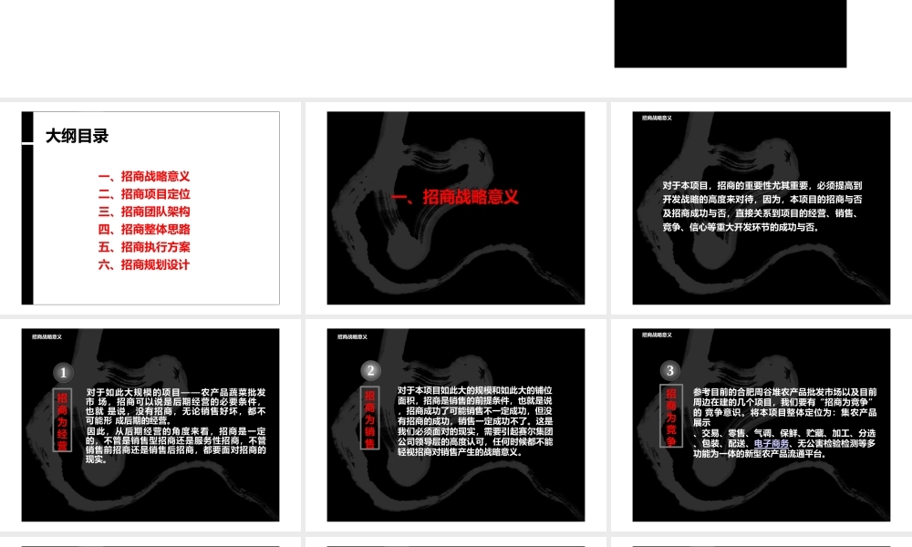 农产品批发市场项目招商策划.pptx