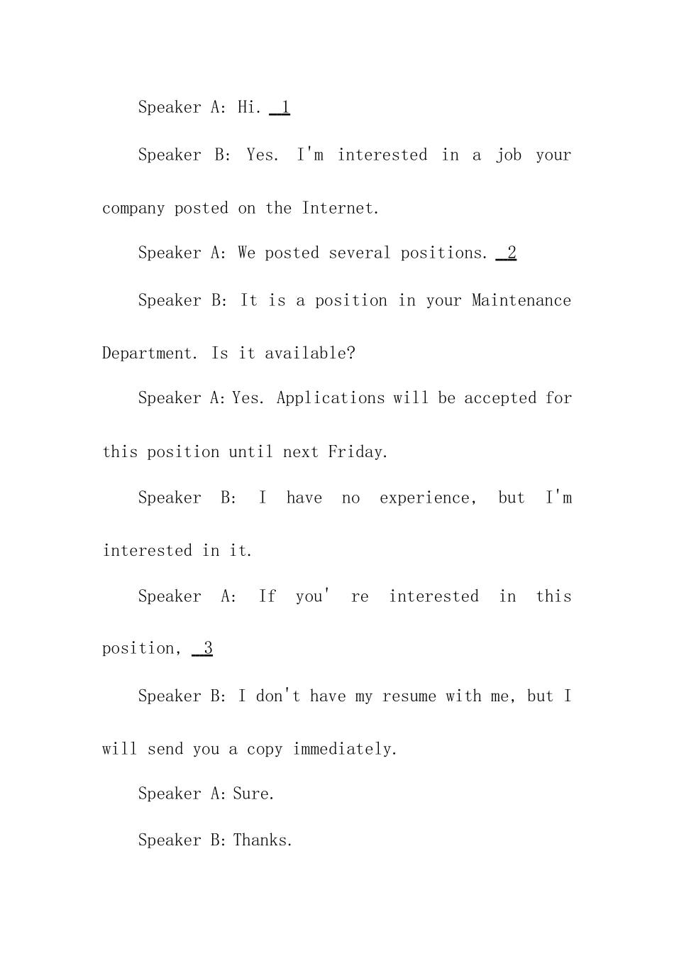 学士学位英语水平考试模拟试卷2套（附答案）.docx_第2页