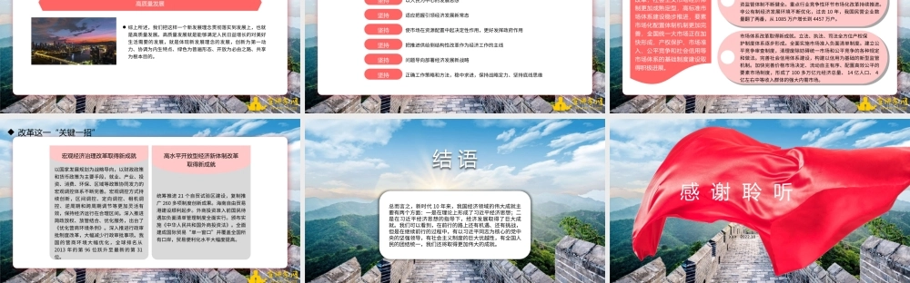 er十大主题党课讲稿：新时代经济领域的伟大成就回顾（PPT）.pptx