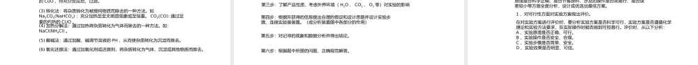 2022-2023年高考化学实验试题复习.pptx