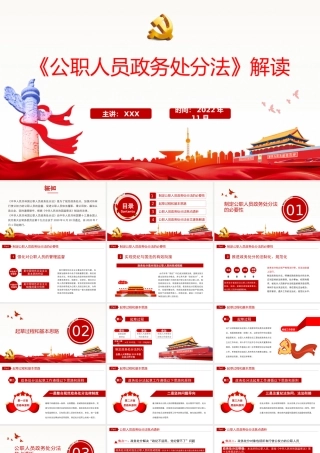 公职人员政务处分法解读PPT课件.pptx