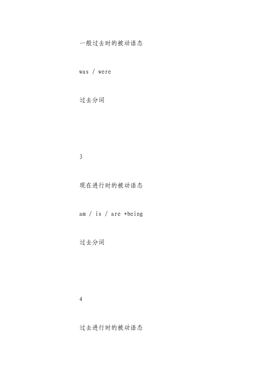 2022年初中英语关于被动语态用法.docx_第3页