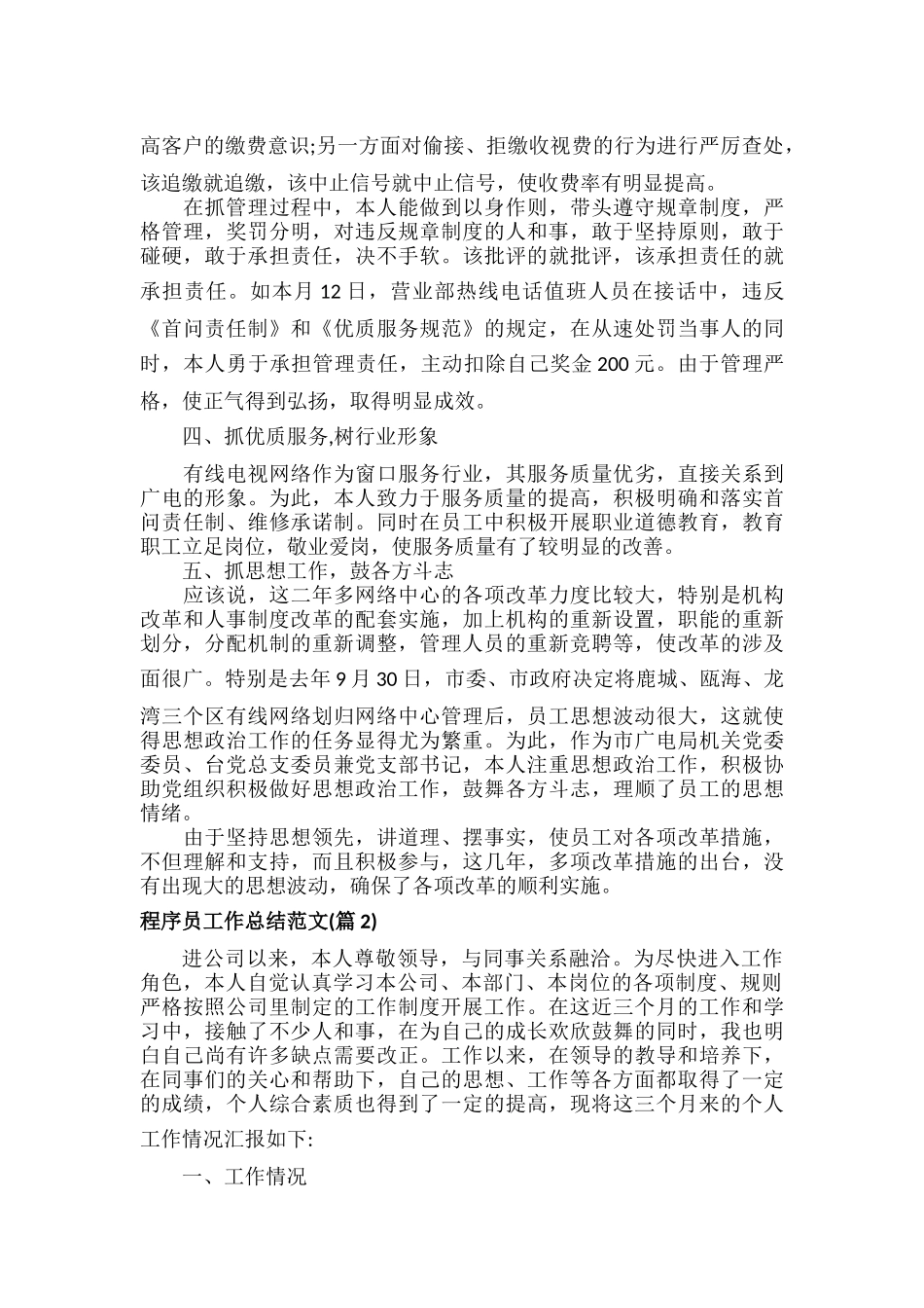 程序员工作总结范文五篇.docx_第2页