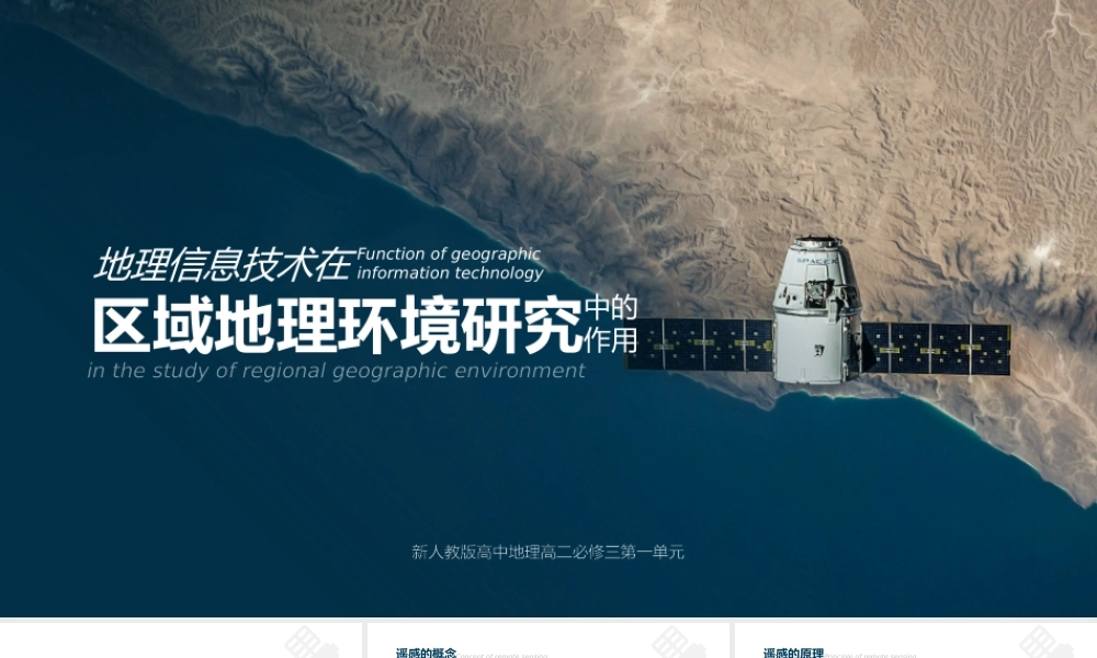 人教版高中地理高二必修三《地理信息技术的研究作用》课件.pptx