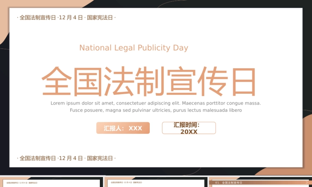 全国法制宣传日PPT模板.pptx