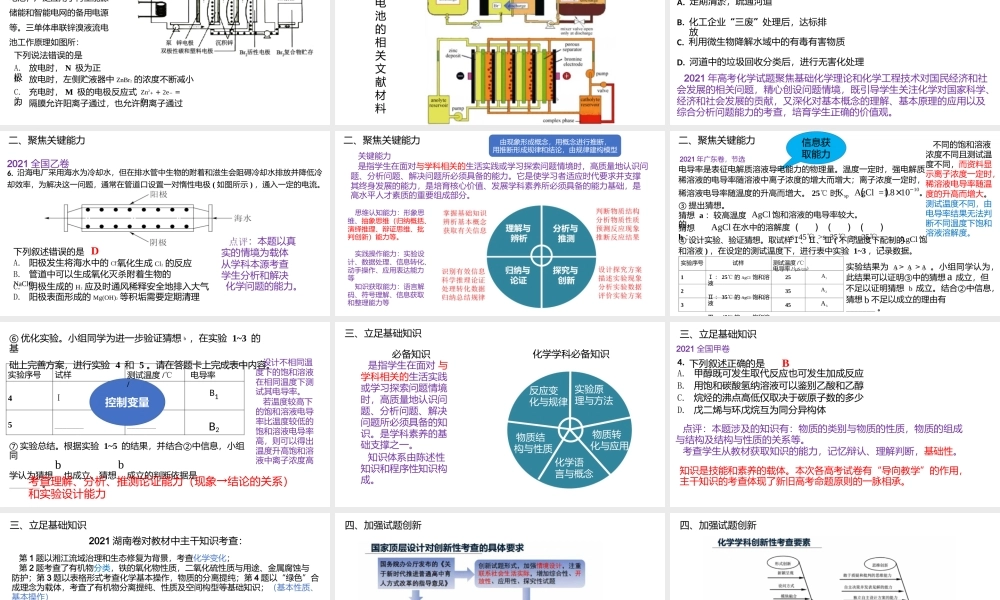 新高考背景下2022-2023届高三化学复习策略讲座.pptx