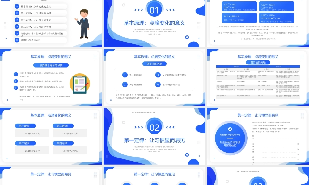 如何掌控习惯PPT个人能力提升系列培训PPT课件（带内容）.pptx