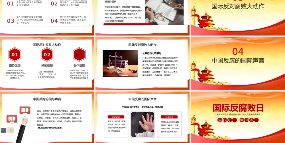 国际反腐日PPT模板.pptx