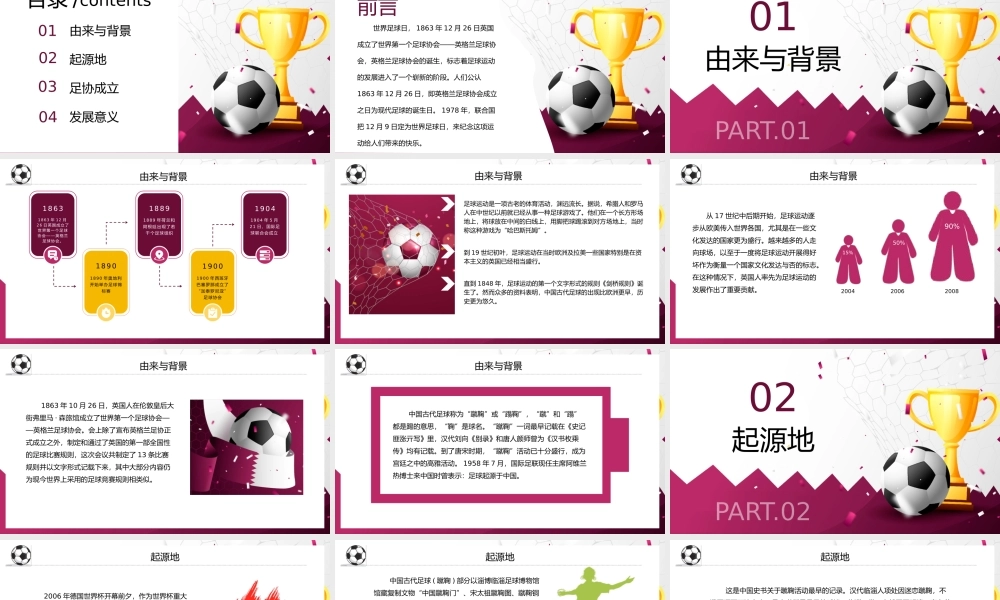 世界足球日介绍PPT模板.pptx
