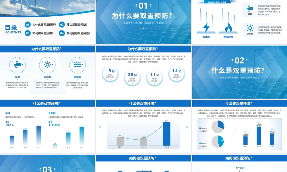 新能源电力安全生产培训PPT构建双重预防体系筑牢安全生产防线PPT课件（带内容）.pptx