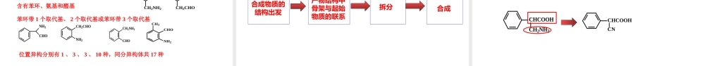 2023年高考有机化学模型构建与复习策略.pptx