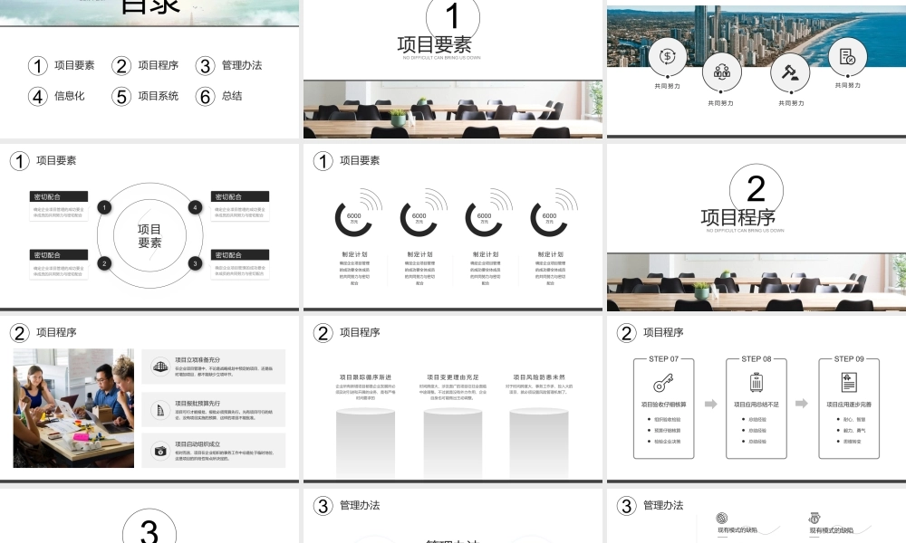 企业项目管理PPT任何困难都不能把我打到唯有质量PPT课件（带内容）.pptx