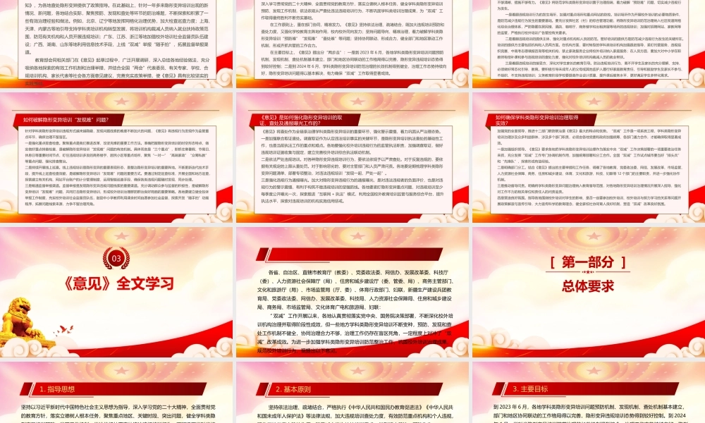 2022《关于进一步加强学科类隐形变异培训防范治理工作的意见》解读解答PPT课件（带内容）.pptx