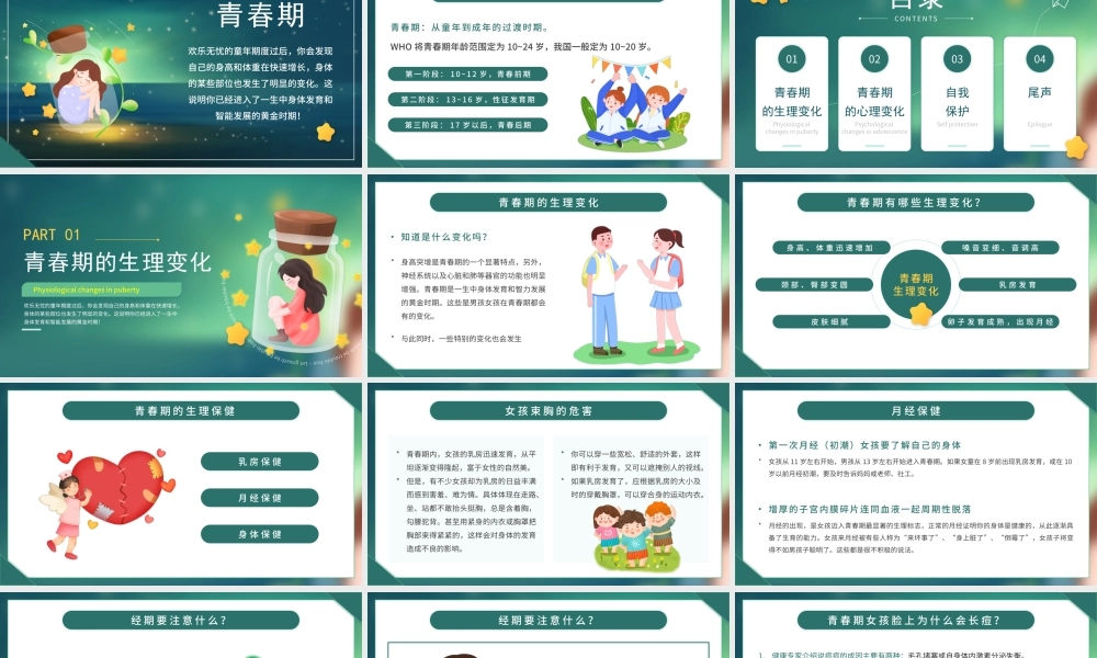 小学生青春期身心健康专题培训PPT让成长不烦恼PPT课件（带内容）.pptx