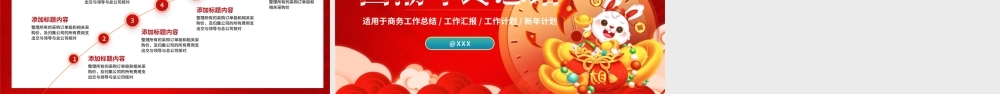 红色国潮年终工作总结PPT模板.pptx