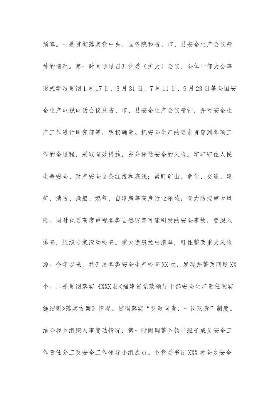 乡2022年安全生产工作总结.docx_第2页