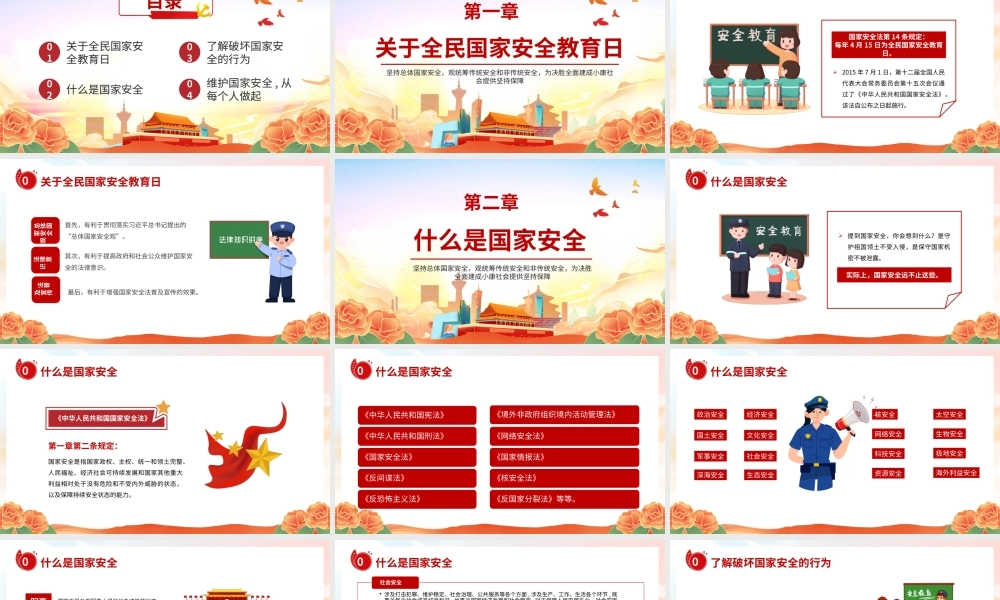2022年4月15日第7个国家安全教育日纪念日PPT课件（带内容）.pptx