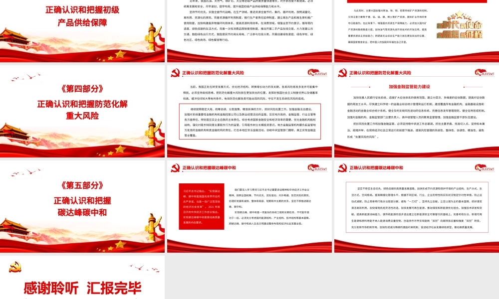 深入学习中央经济工作会议-正确认识把握新的重大理论和实践问题PPT课件（带内容）.pptx