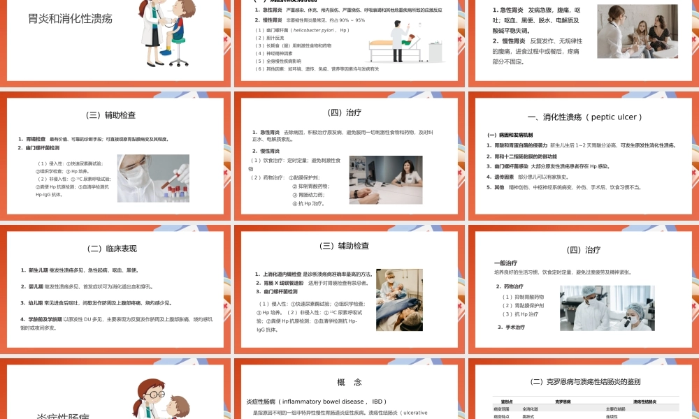儿科消化系统疾病医疗PPT.pptx