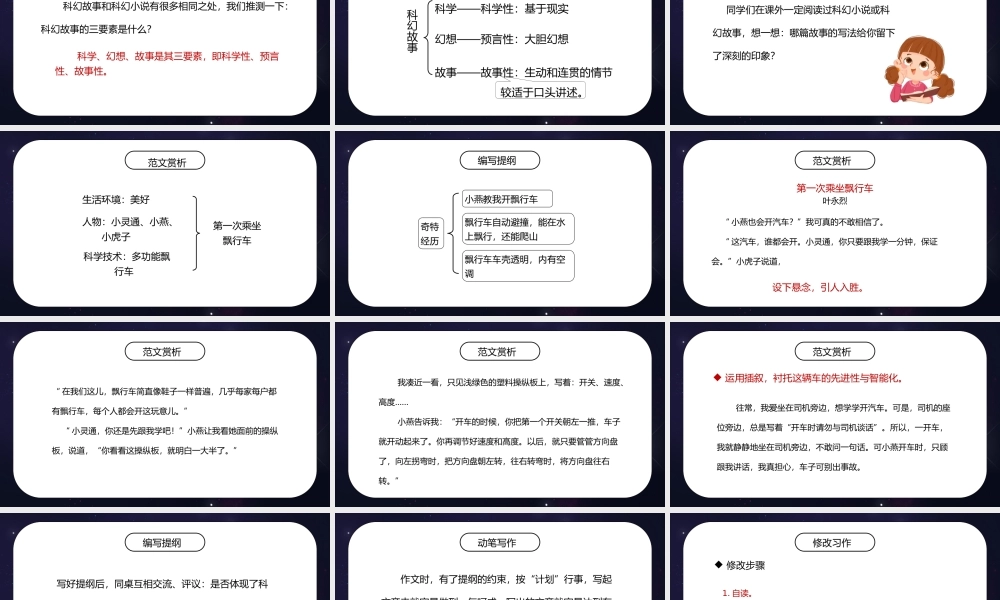 部编版六年级语文下册习作《插上科学的翅膀飞》PPT课件.pptx