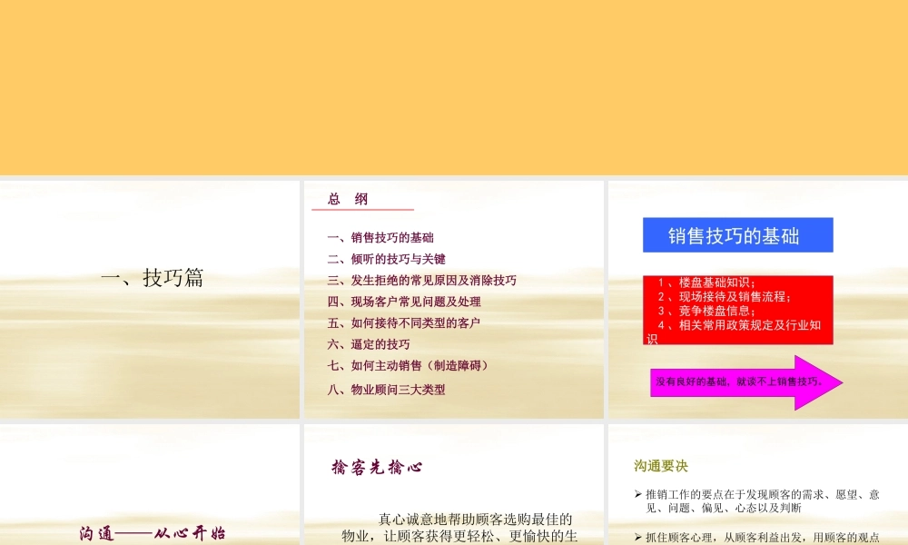 销售技巧及心态培训课程.ppt