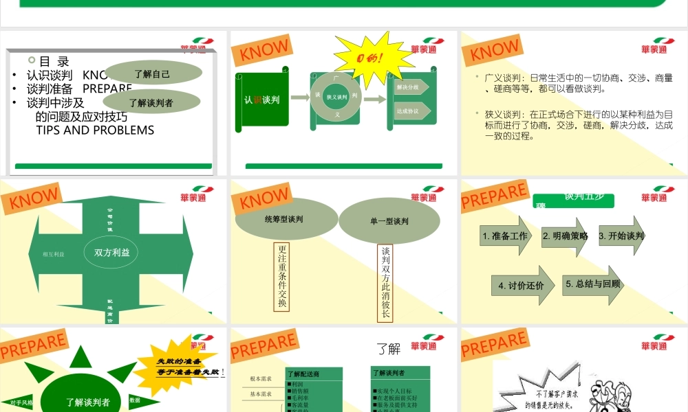 谈判技巧培训.ppt