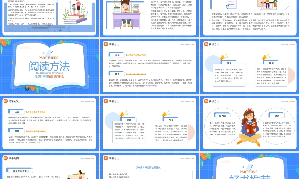 世界读书日理想的书籍是智慧的钥匙PPT课件（带内容）.pptx