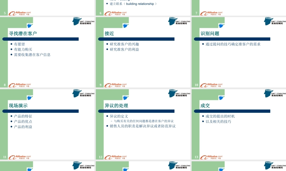 阿里巴巴销售培训.ppt