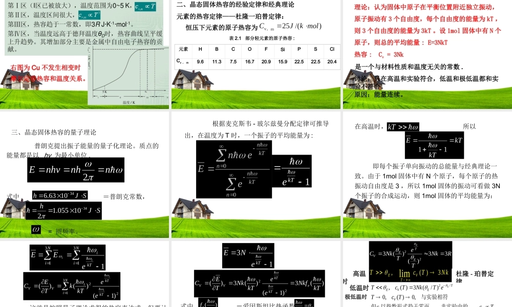 河北工业大学材料学院复试资料第二章 材料的热学性能.ppt