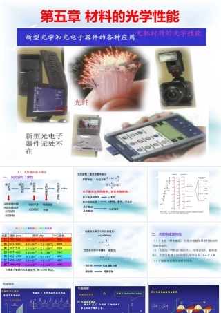 河北工业大学材料学院复试资料第五章材料的光学性能.pptx