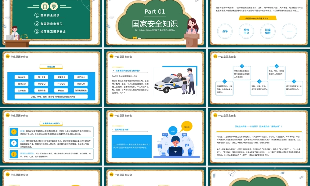 2022年中小学生第七个国家安全教育日主题班会PPT课件（带内容）.pptx