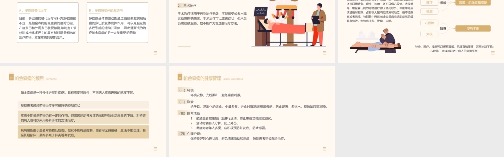 医学科普之关爱帕金森患者PPT模板.pptx