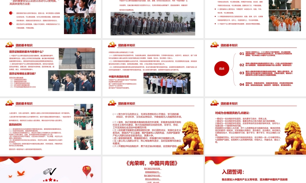 青年你为什么入团-2022年团员党员主题团日活动PPT课件（带内容）.pptx