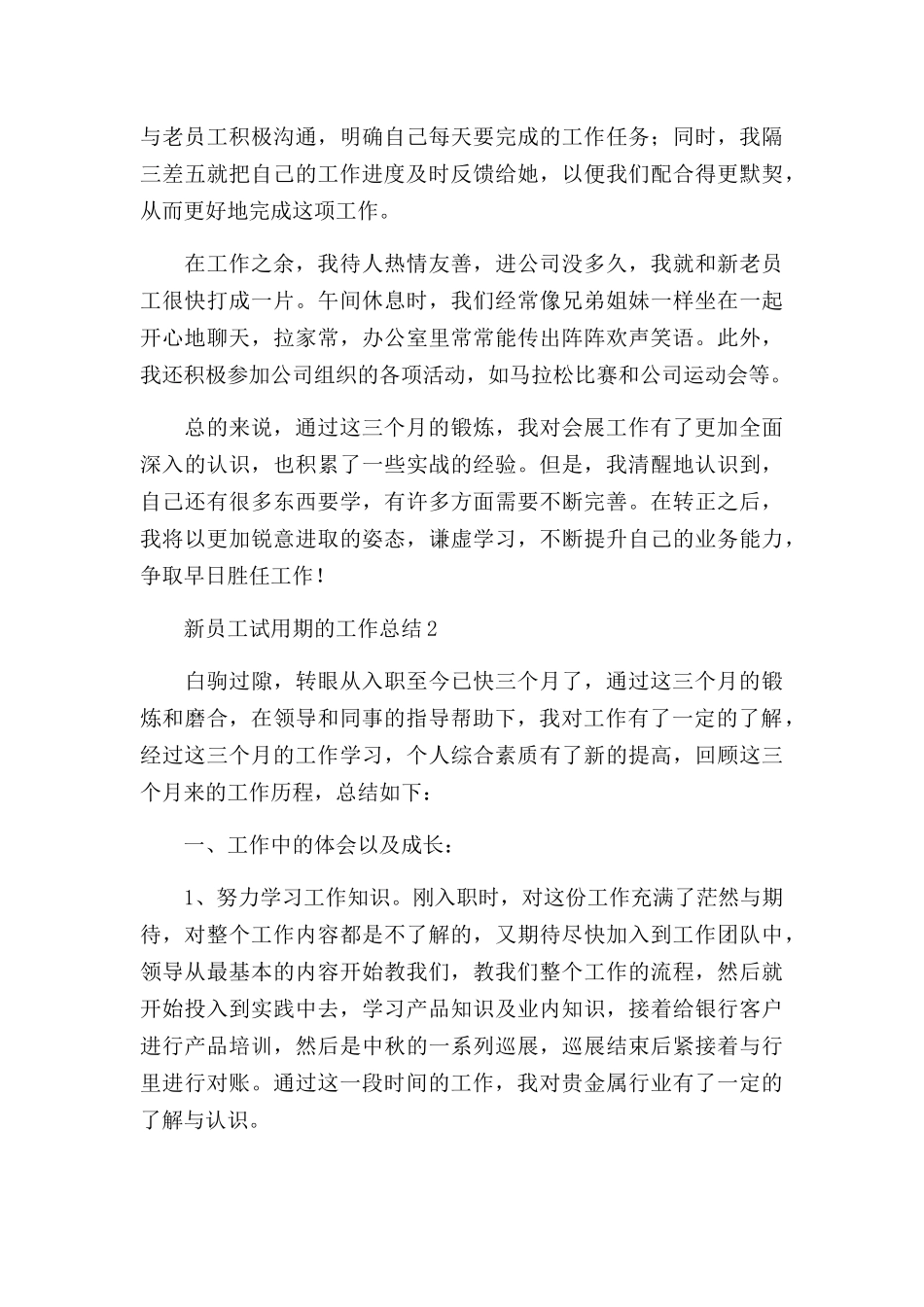 新员工试用期的工作总结五篇.docx_第2页