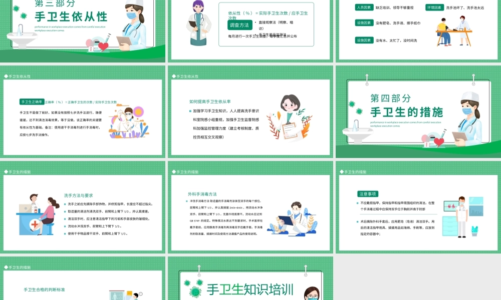 医护人员手卫生知识培训讲座动态PPT.pptx