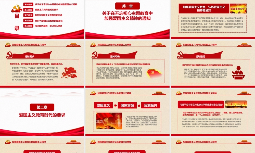 《弘扬爱国精神》主题教育班会多媒体演示ppt.pptx