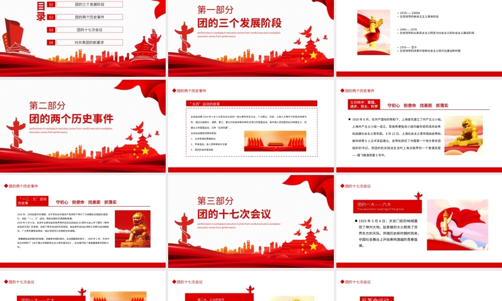 共青团建团100周年-共青团的诞生和光辉历程PPT课件（带内容）.ppt
